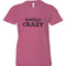 Youth Beautiful Crazy Crewneck Tee