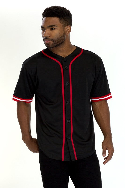 Unisex Active Sports Team Baseball Jersey