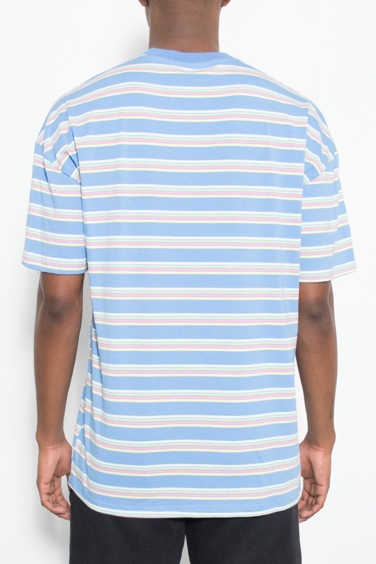 Striped Round Neck Tshirt