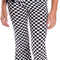 KIDS CHECKERBOARD PRINT BELL BOTTOM PANTS